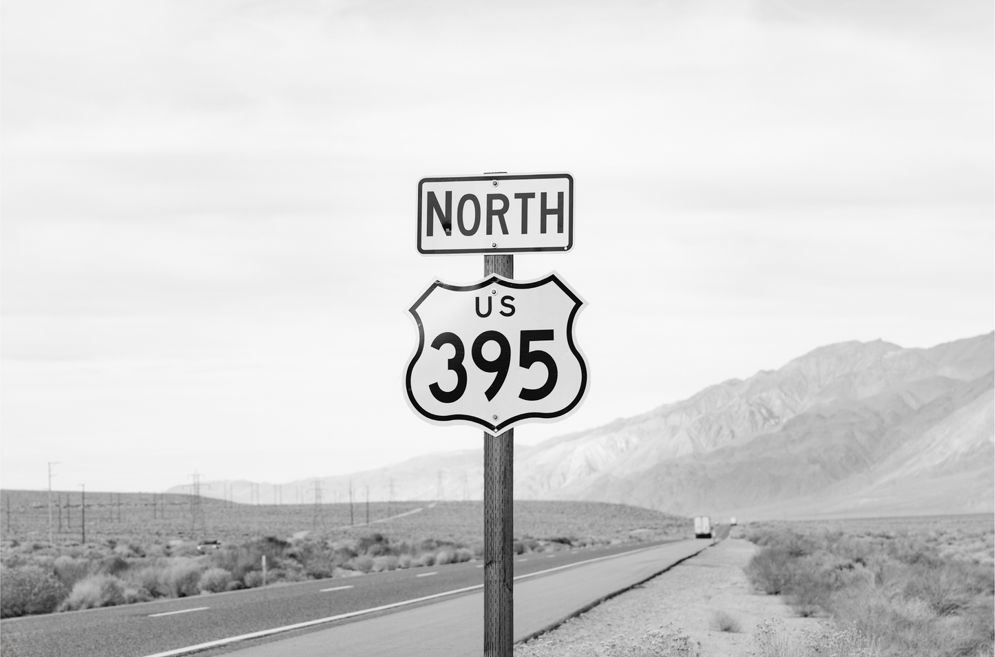 Highway 395, Three: Monochrome