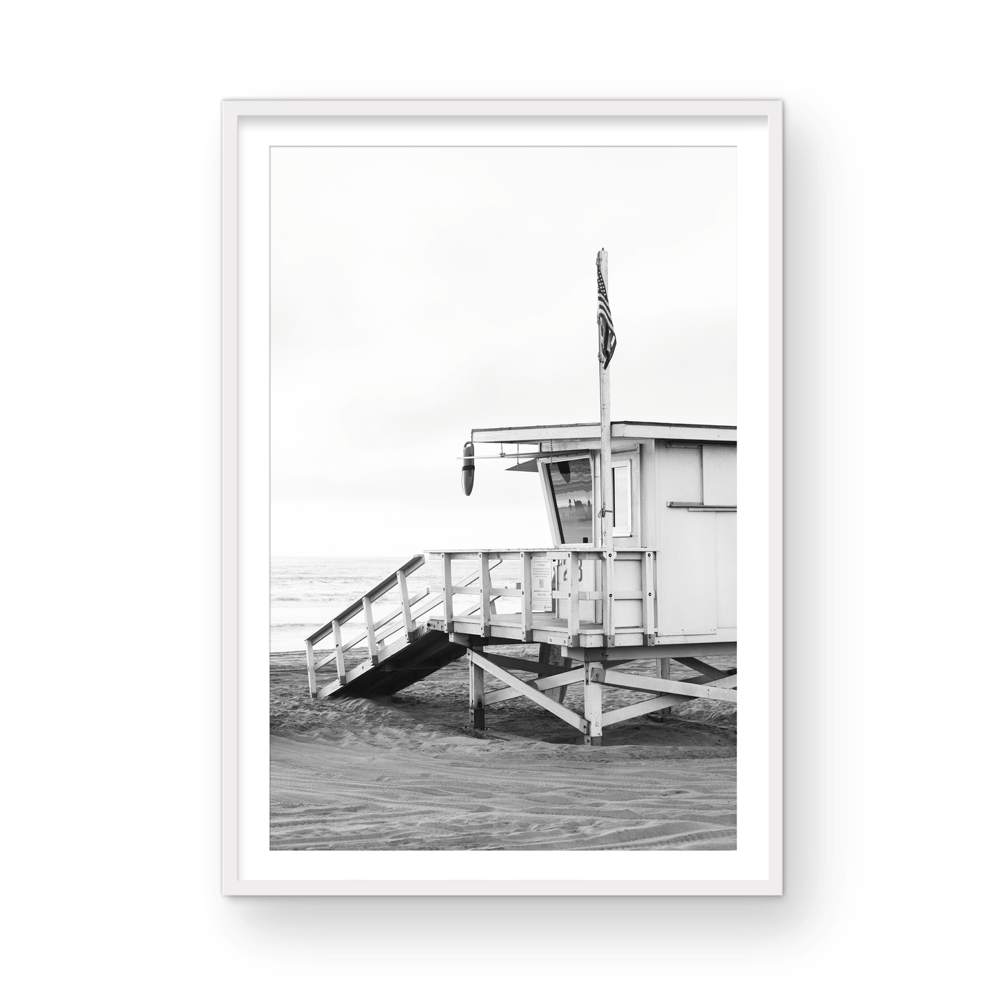 Hermosa Beach, Three: Monochrome