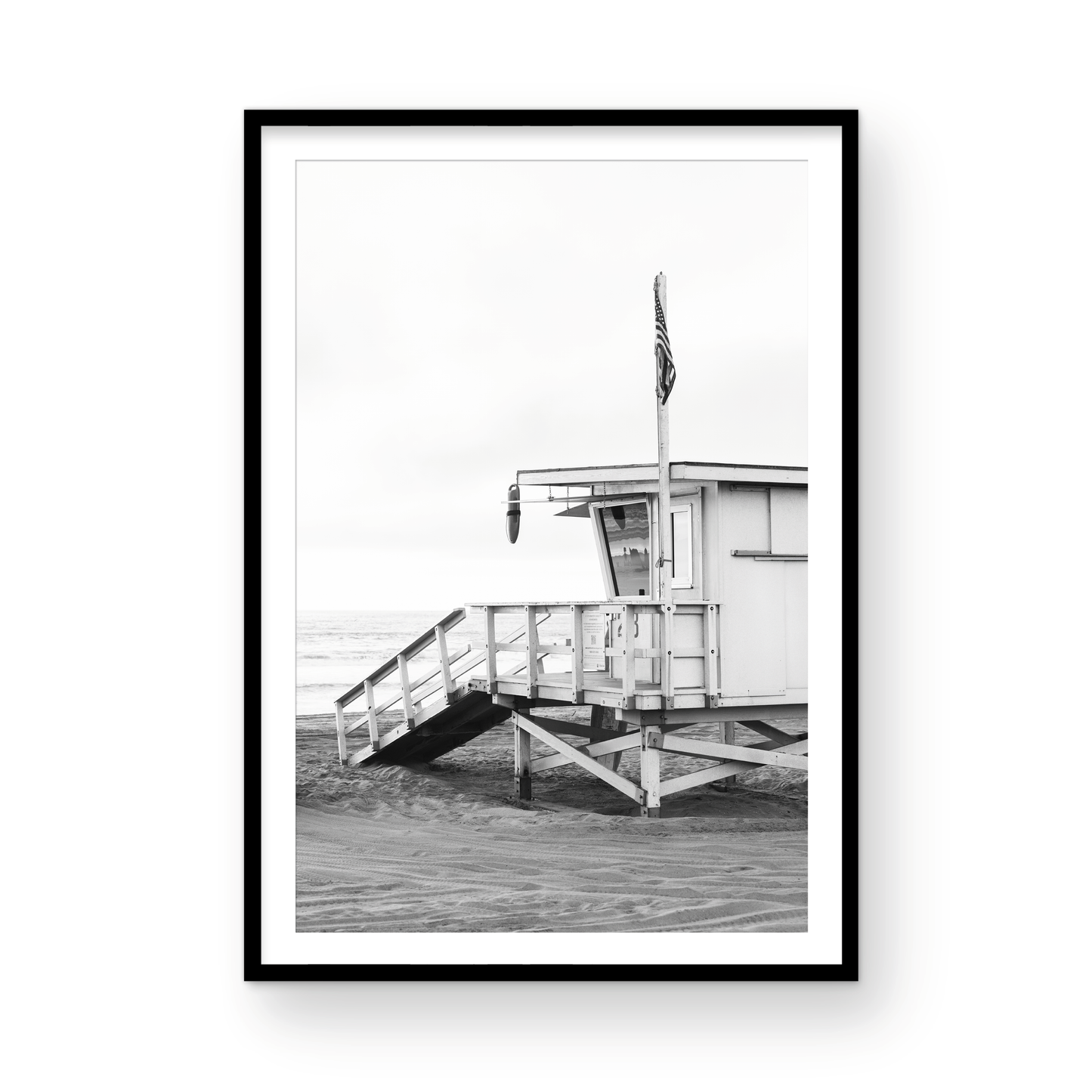 Hermosa Beach, Three: Monochrome