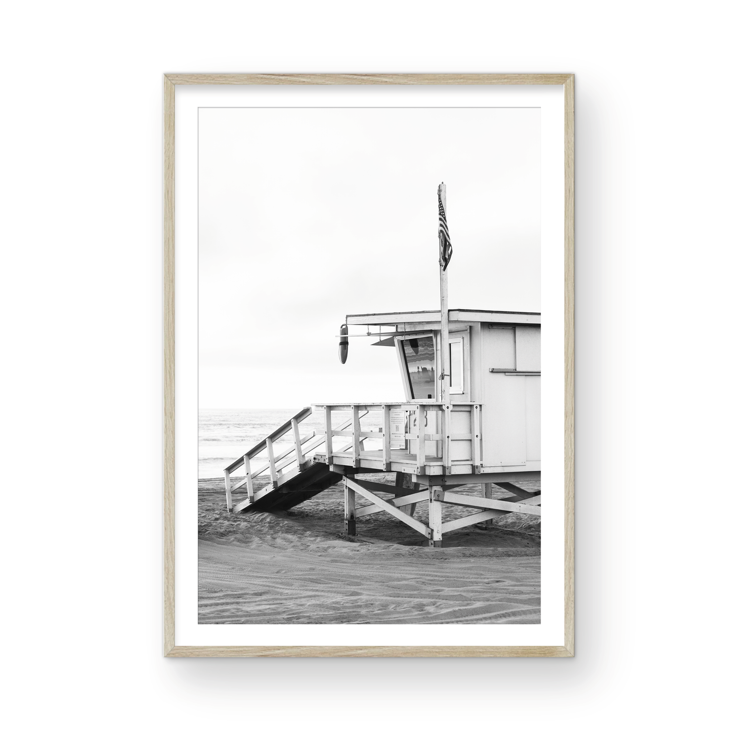 Hermosa Beach, Three: Monochrome
