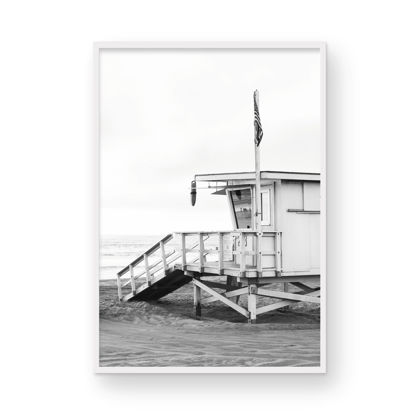 Hermosa Beach, Three: Monochrome