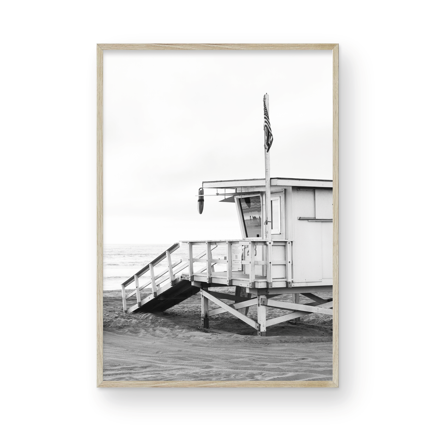 Hermosa Beach, Three: Monochrome