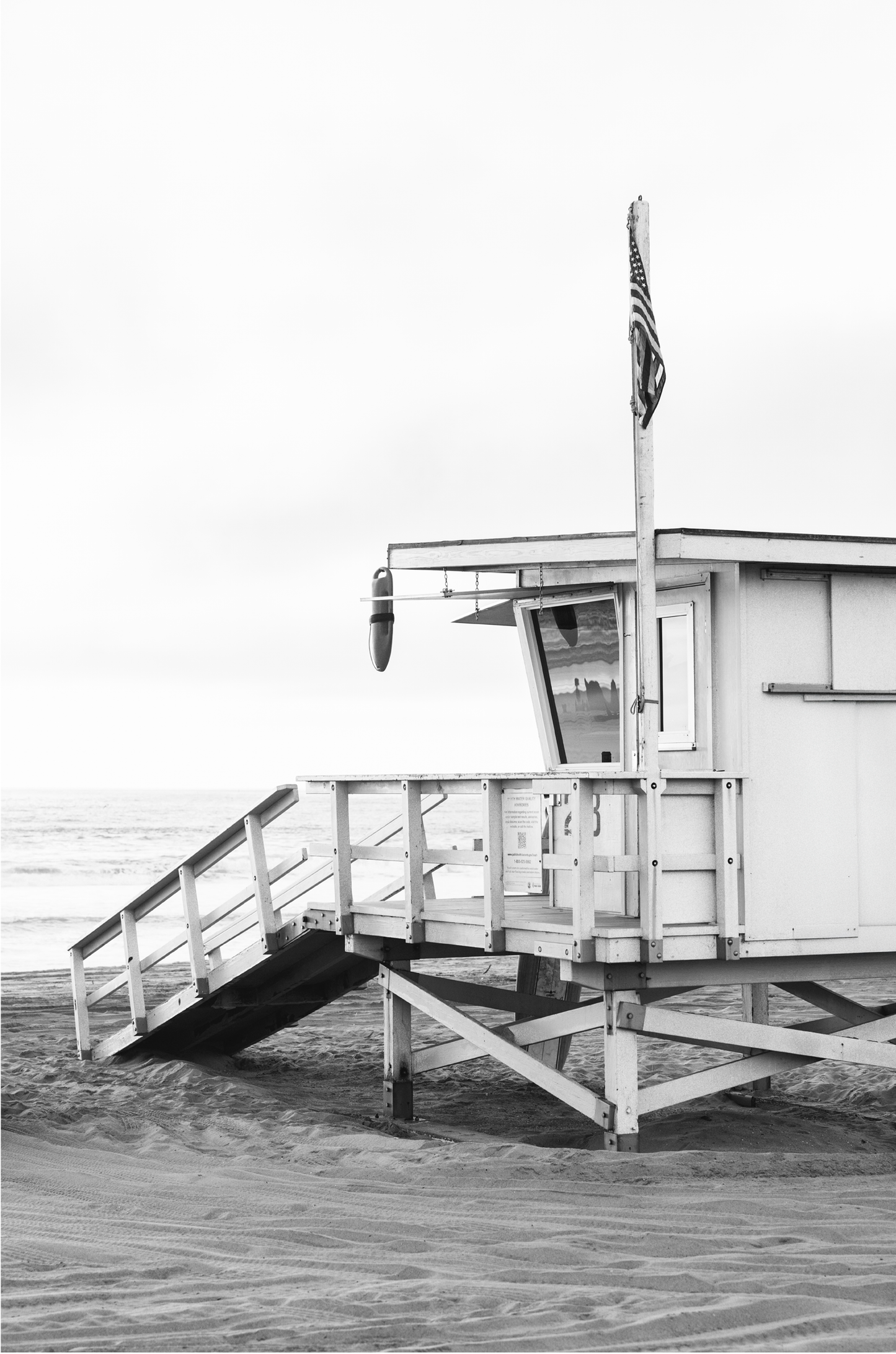 Hermosa Beach, Three: Monochrome