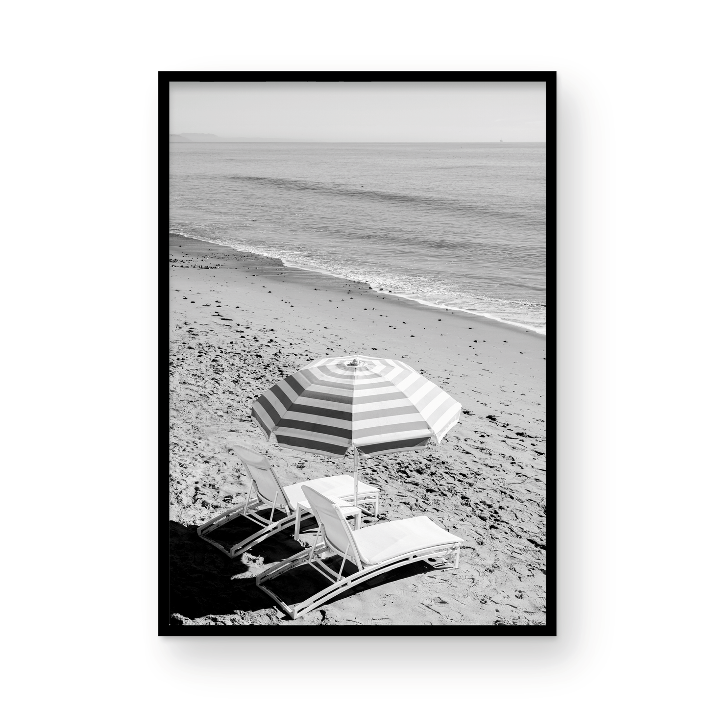 Miramar Beach, Four: Monochrome