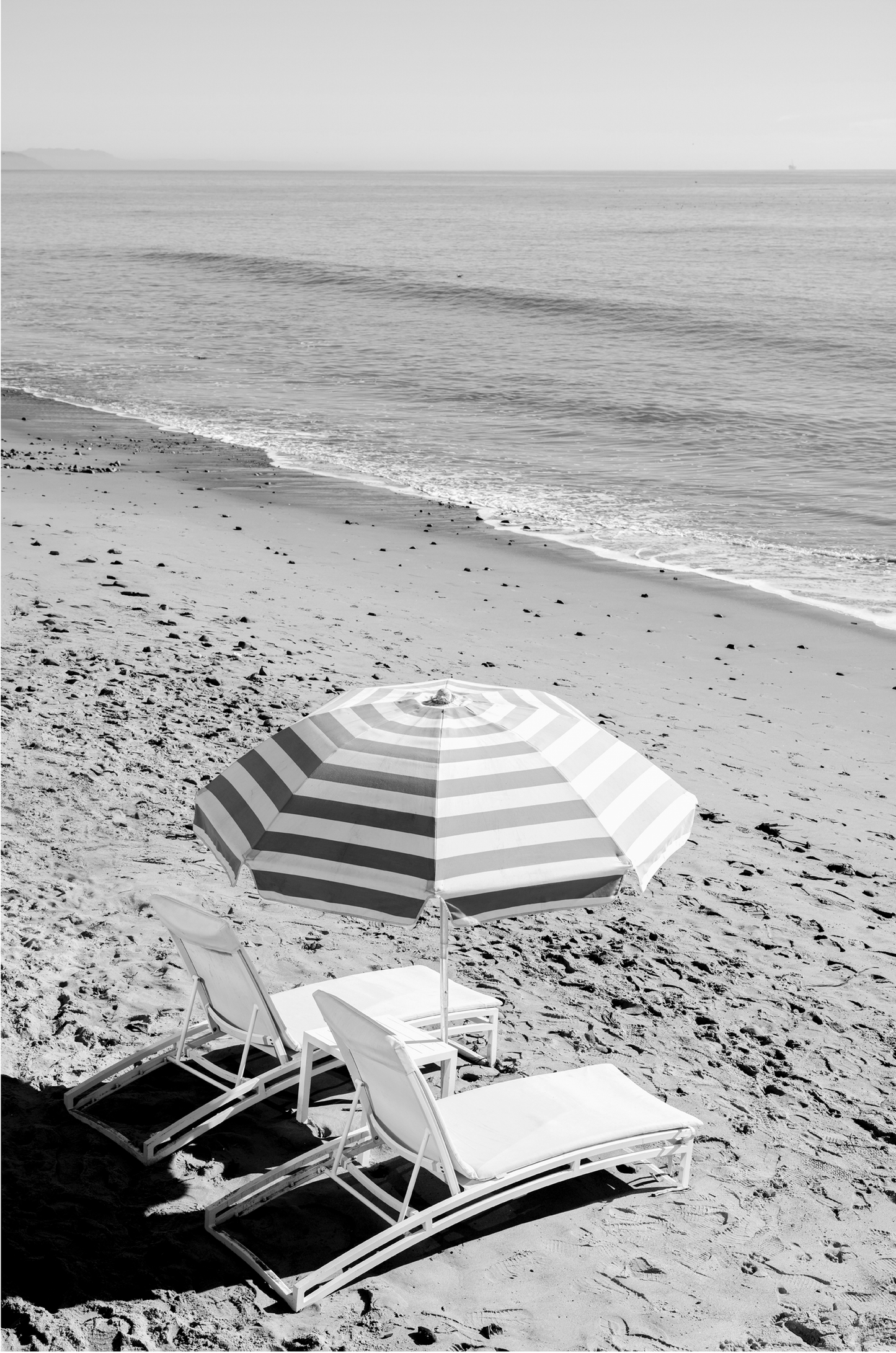Miramar Beach, Four: Monochrome