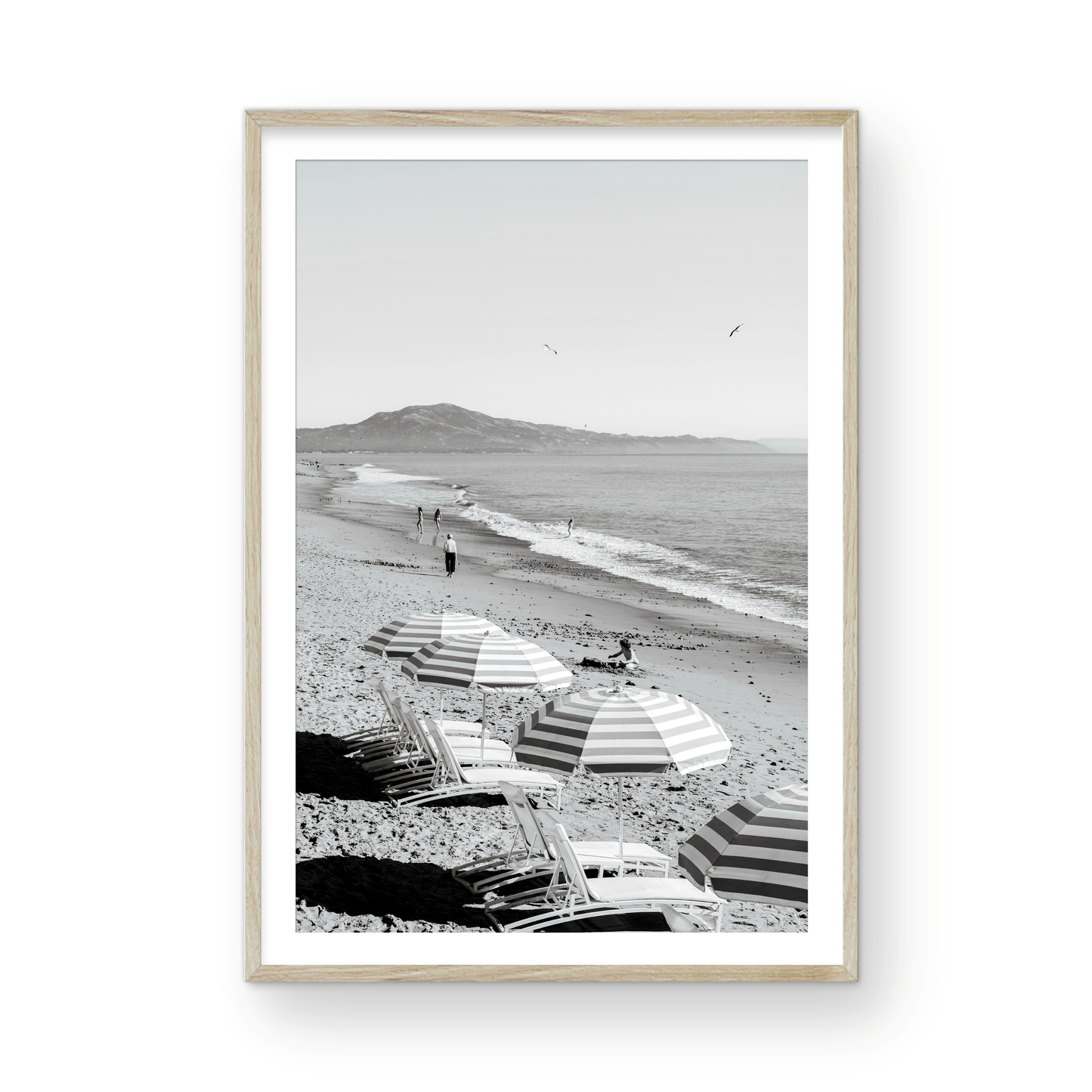 Miramar Beach, Two: Monochrome