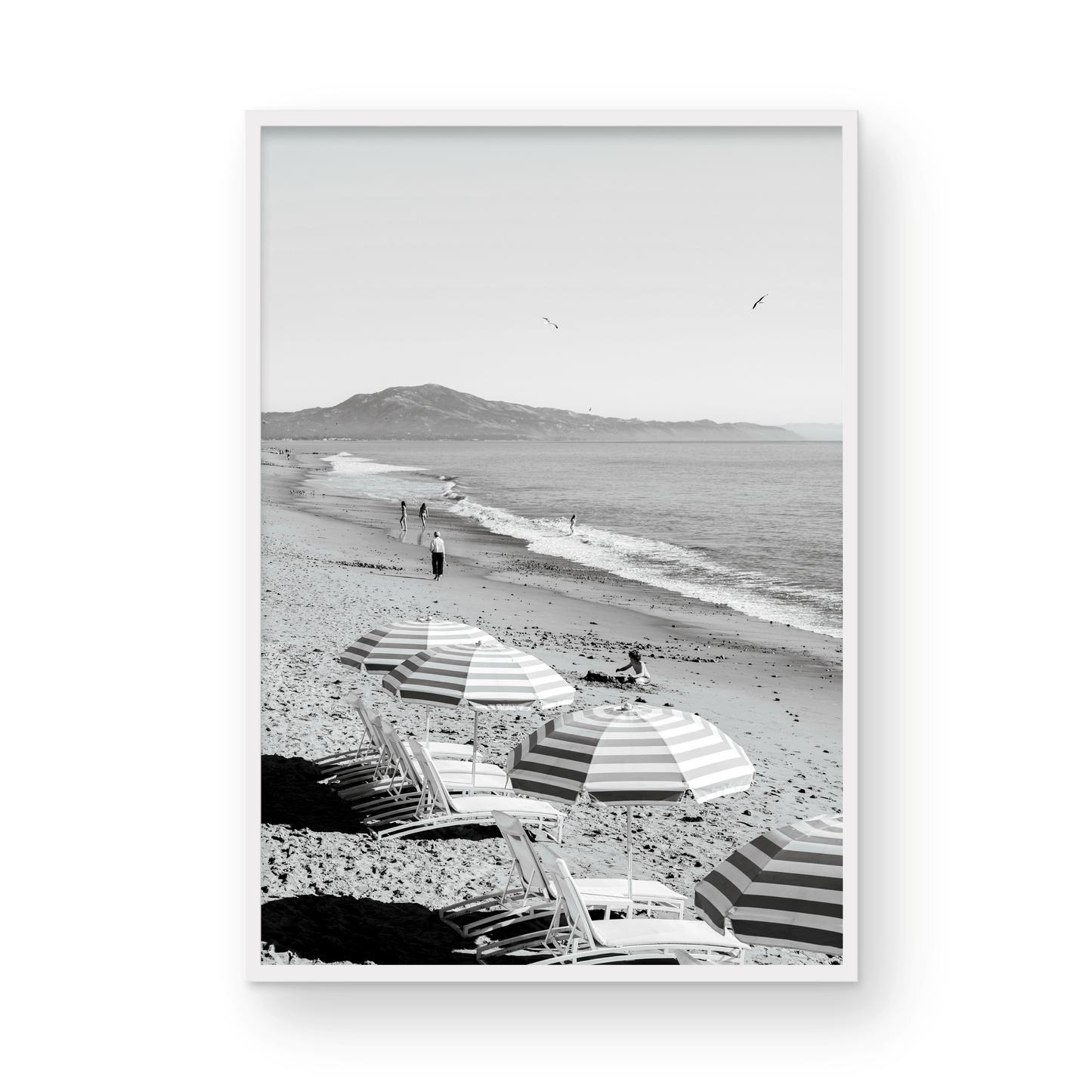 Miramar Beach, Two: Monochrome