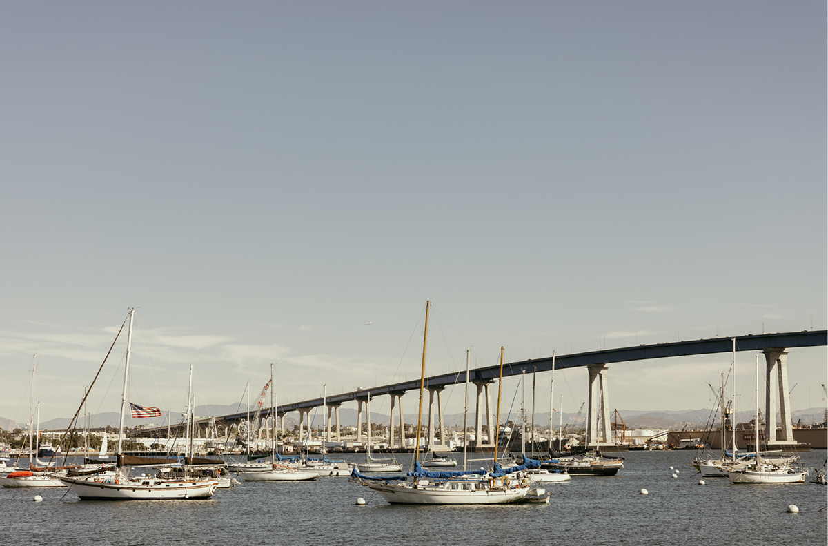 Coronado Bridge, One