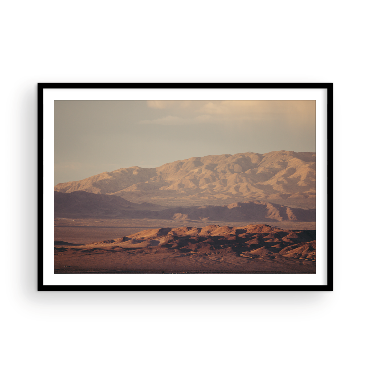 High Desert Sunset, One