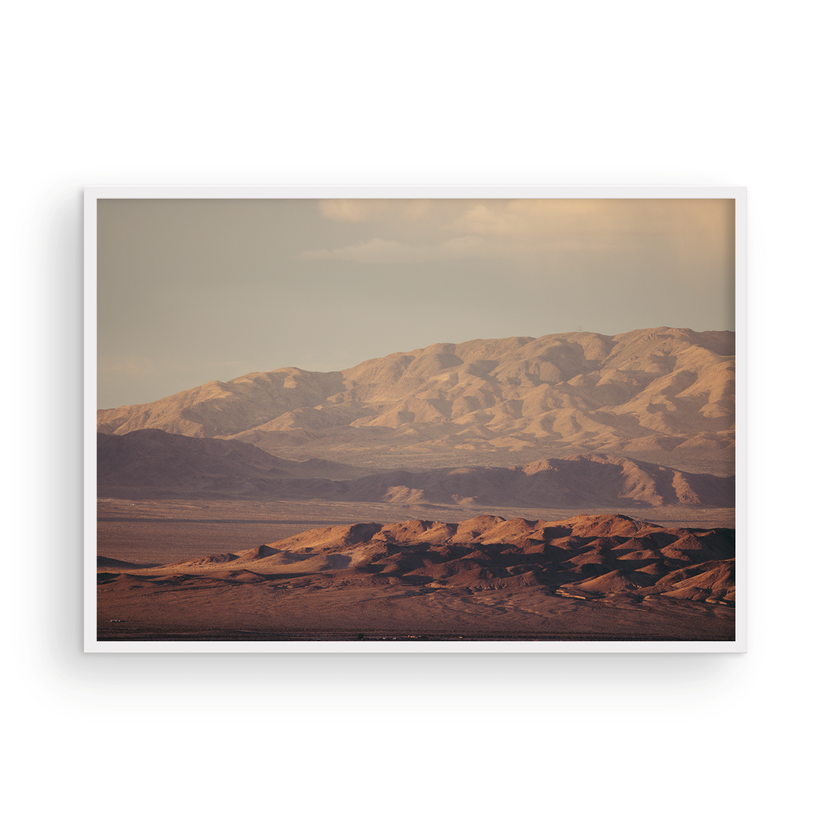 High Desert Sunset, One