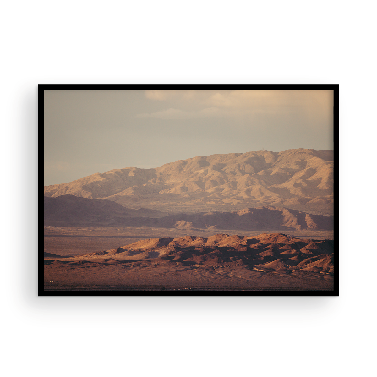 High Desert Sunset, One