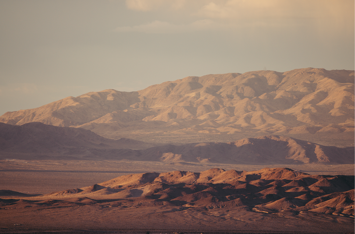 High Desert Sunset, One