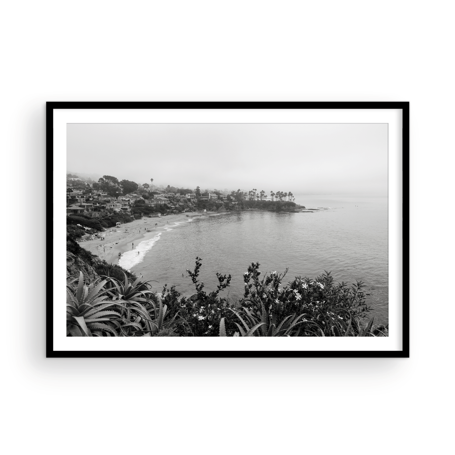 Crescent Bay, Three: Monochrome