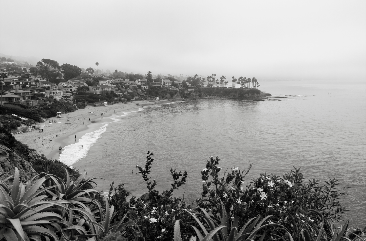 Crescent Bay, Three: Monochrome