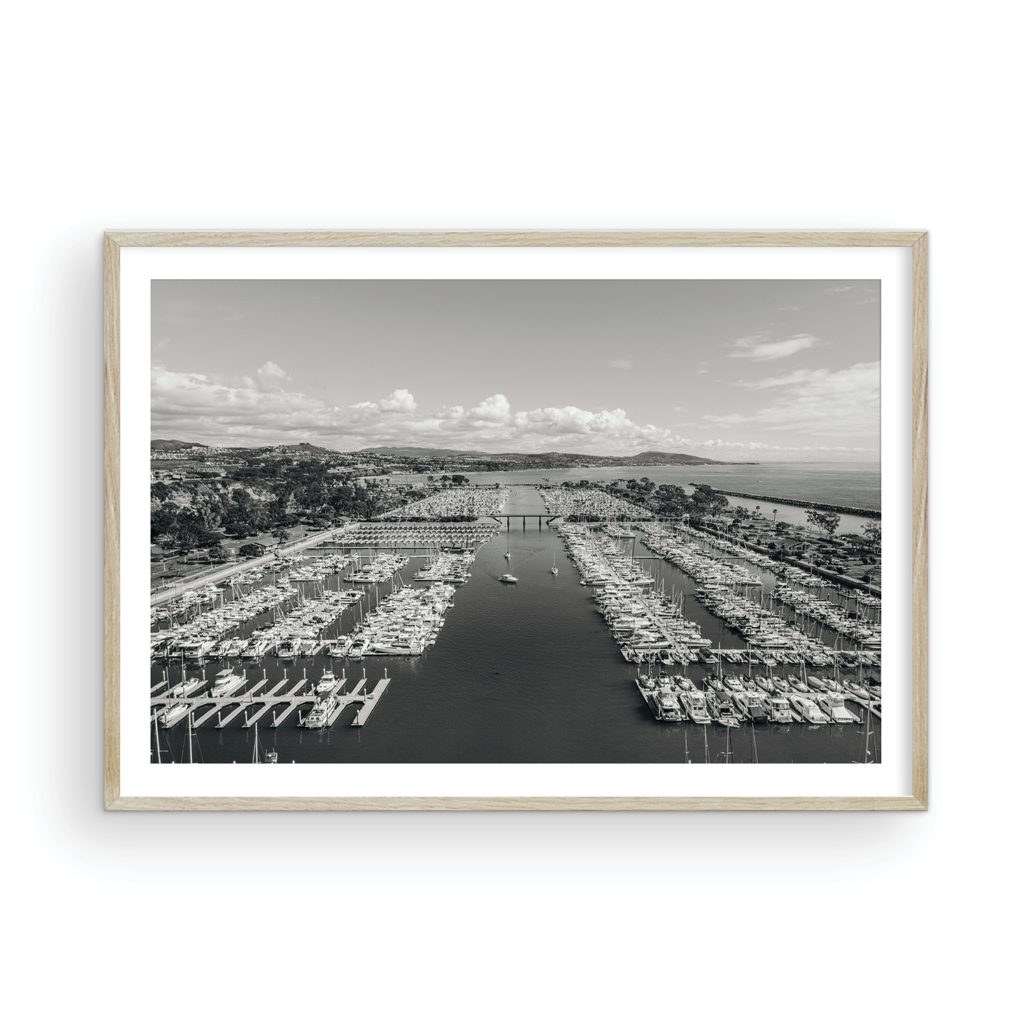 Dana Point Harbor, Ten: Monochrome