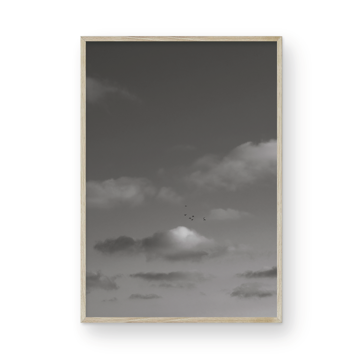 Cloud Study, Seven: Monochrome