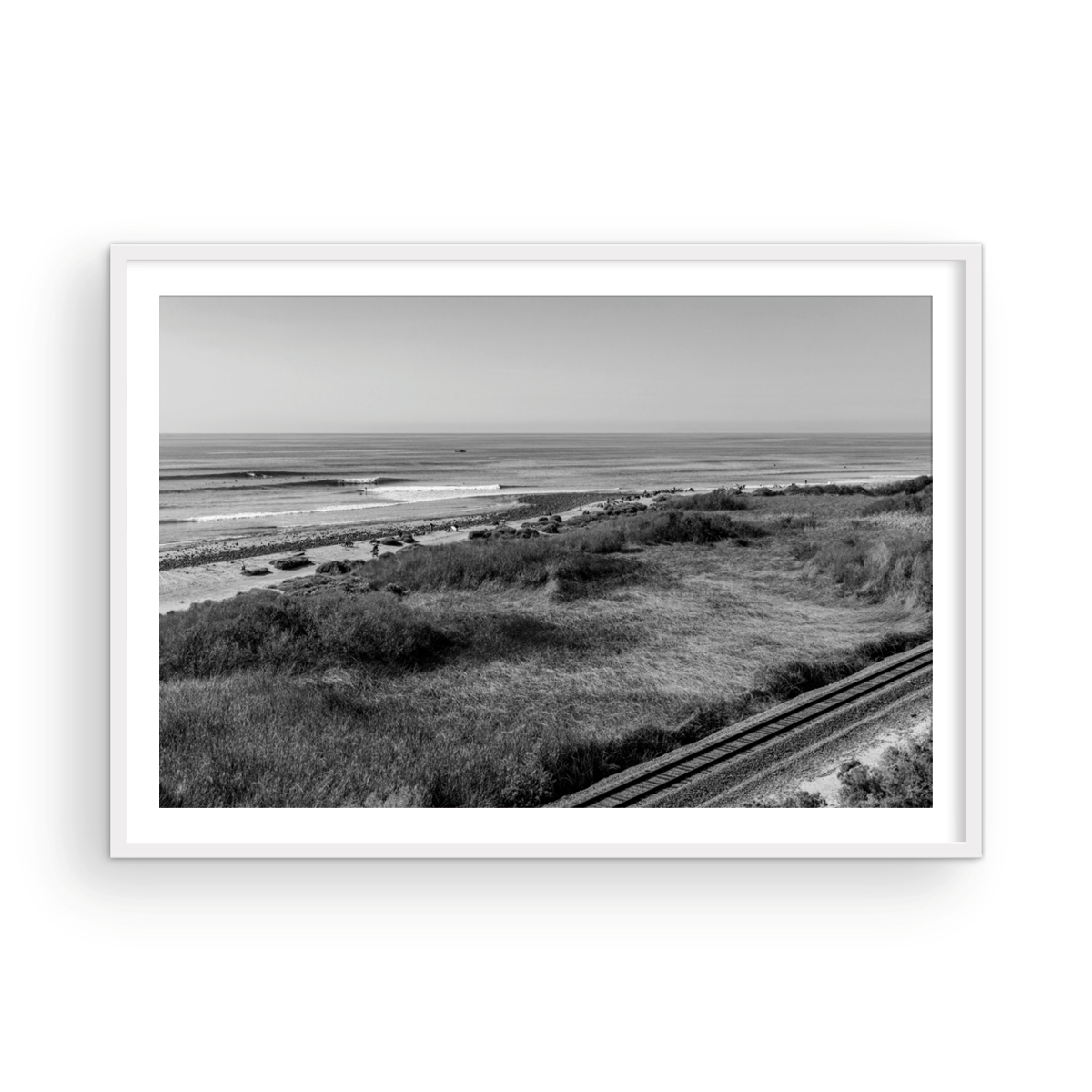 Trestles, Eight: Monochrome
