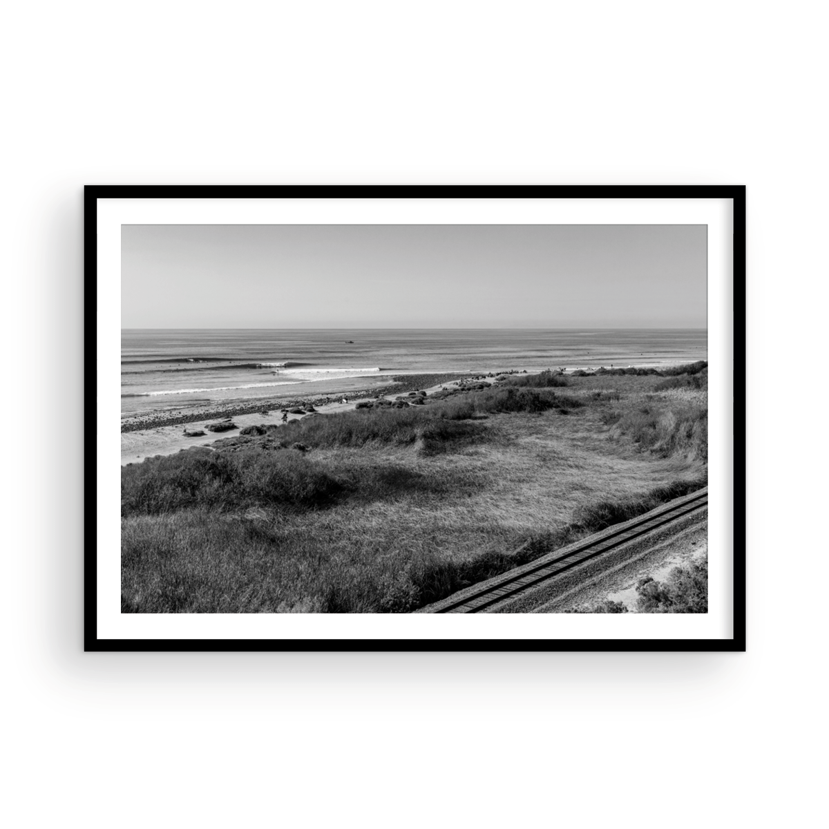 Trestles, Eight: Monochrome