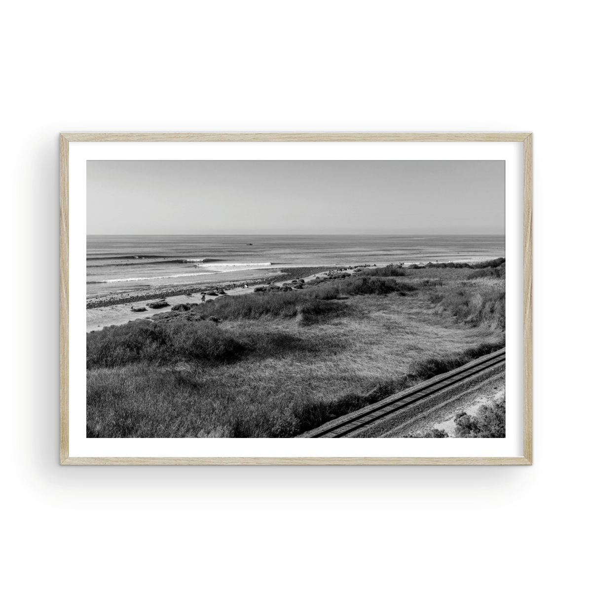 Trestles, Eight: Monochrome