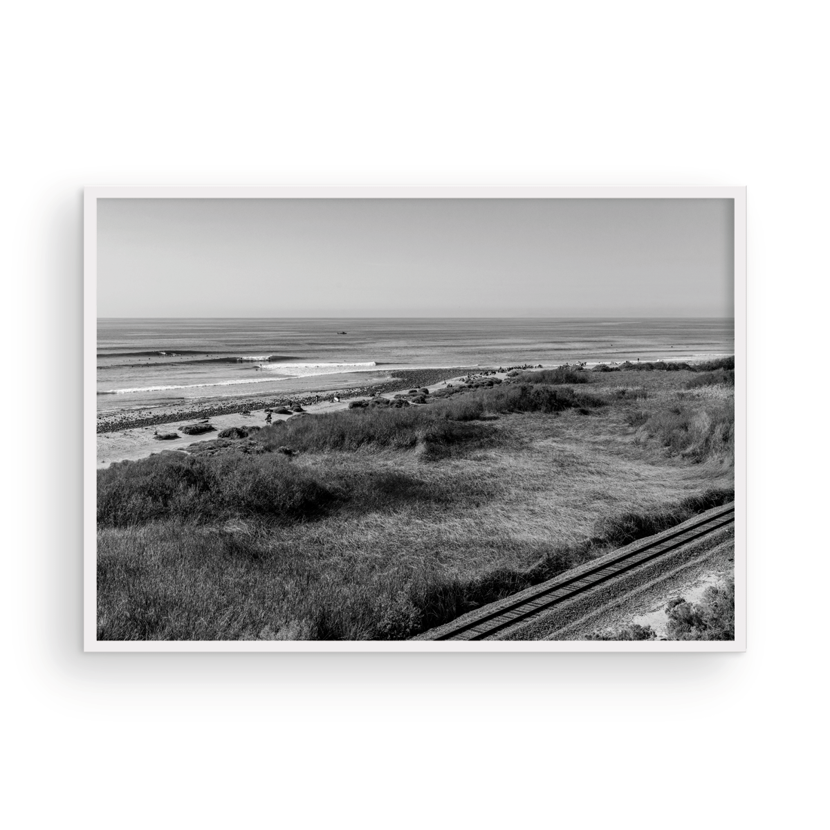 Trestles, Eight: Monochrome