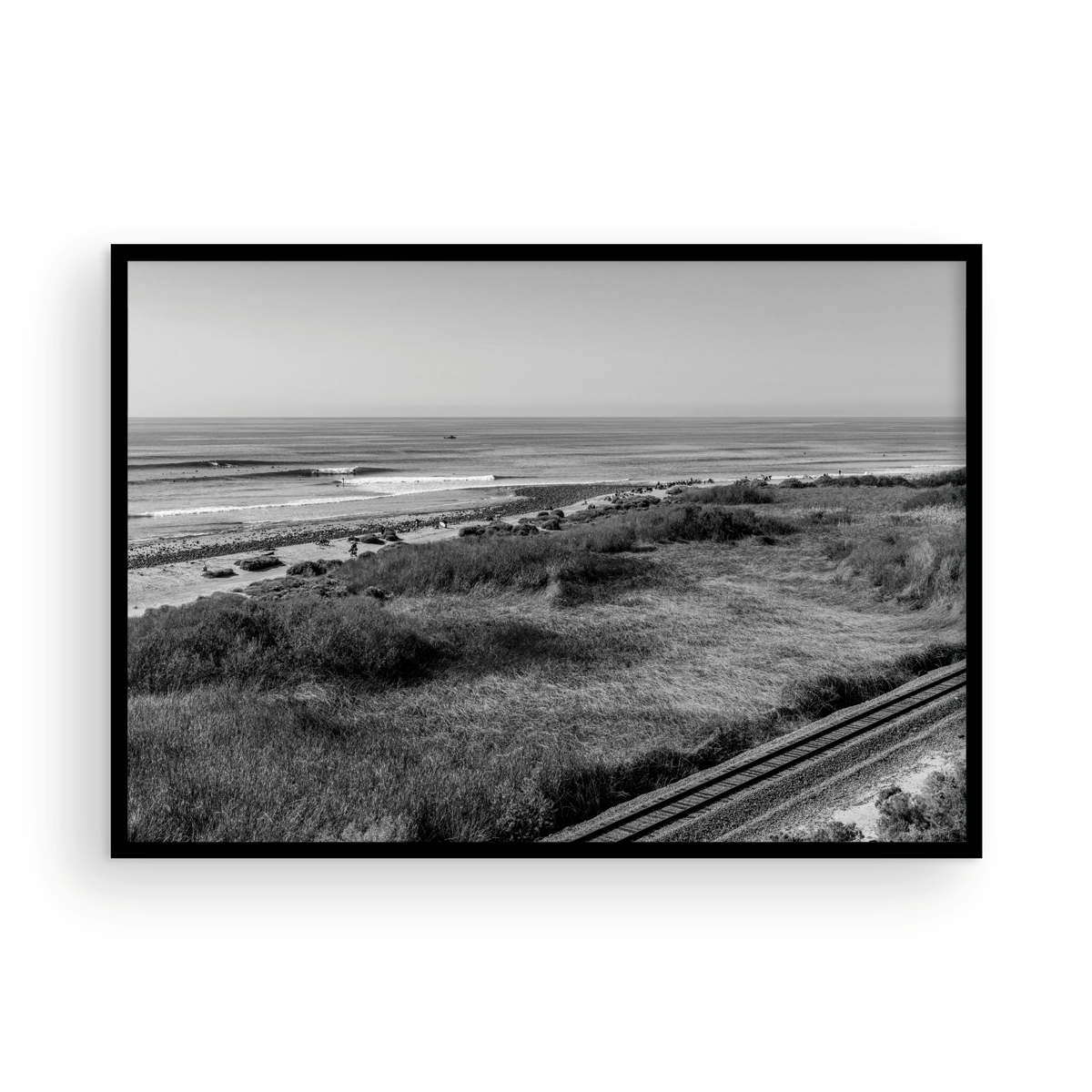 Trestles, Eight: Monochrome