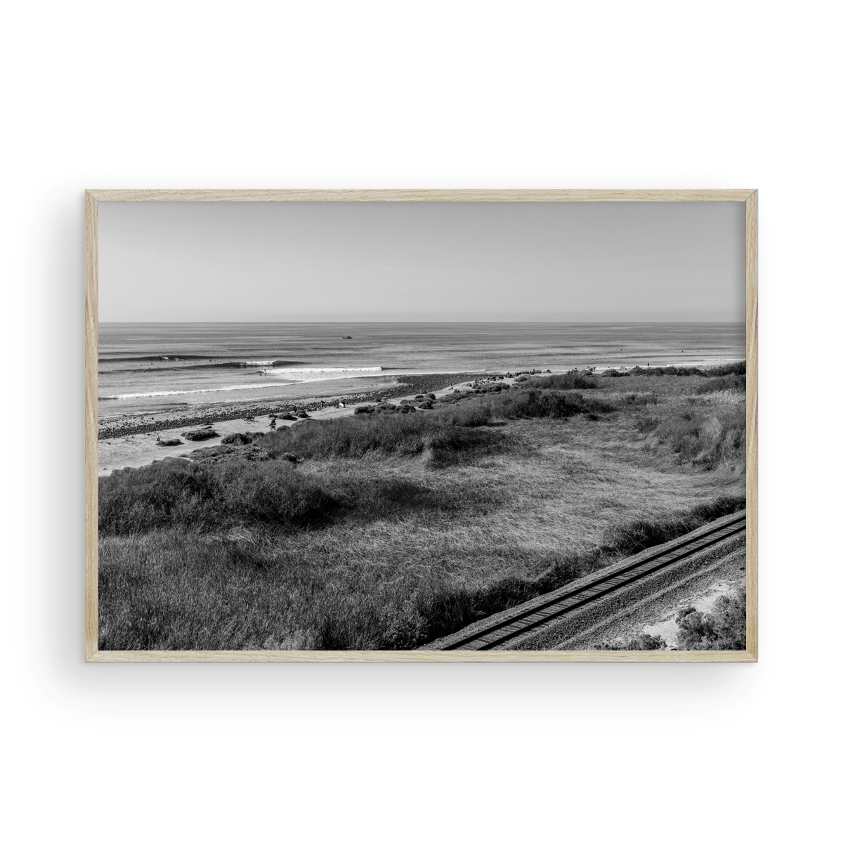Trestles, Eight: Monochrome
