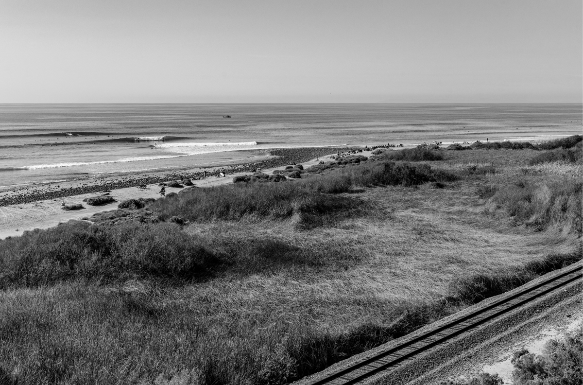 Trestles, Eight: Monochrome