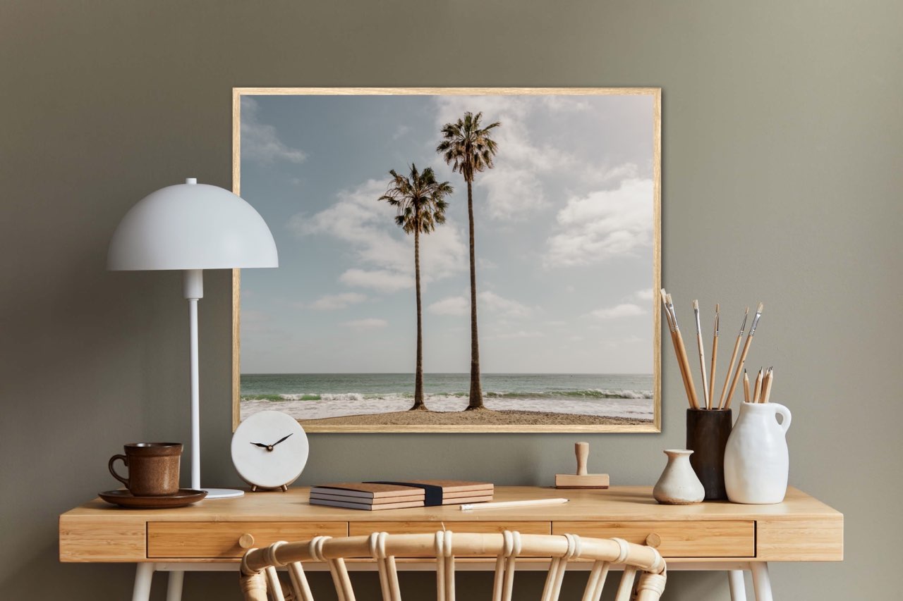 Sibling Palms, One