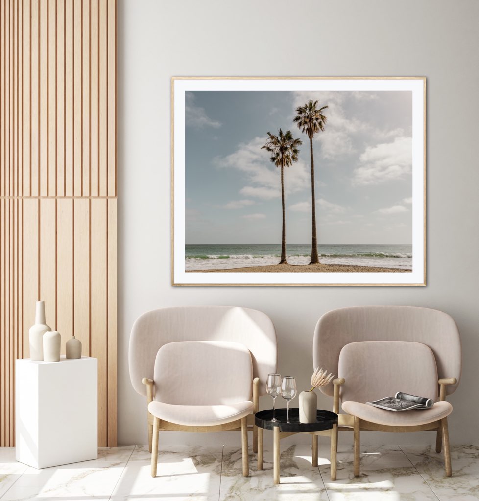 Sibling Palms, One