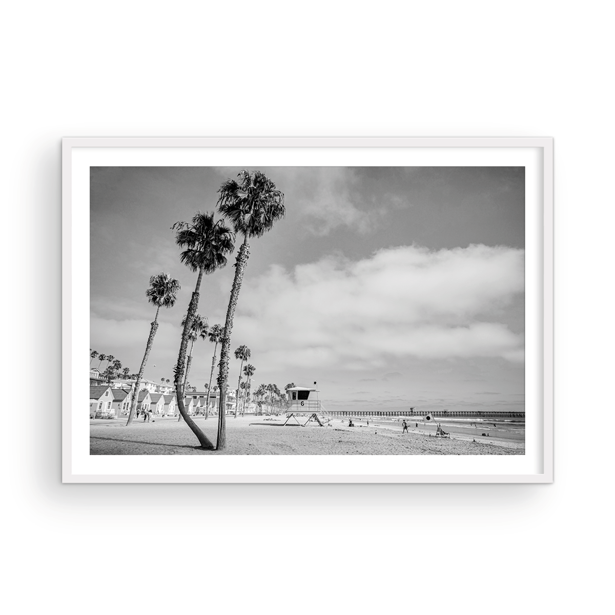 Oceanside, Four: Monochrome
