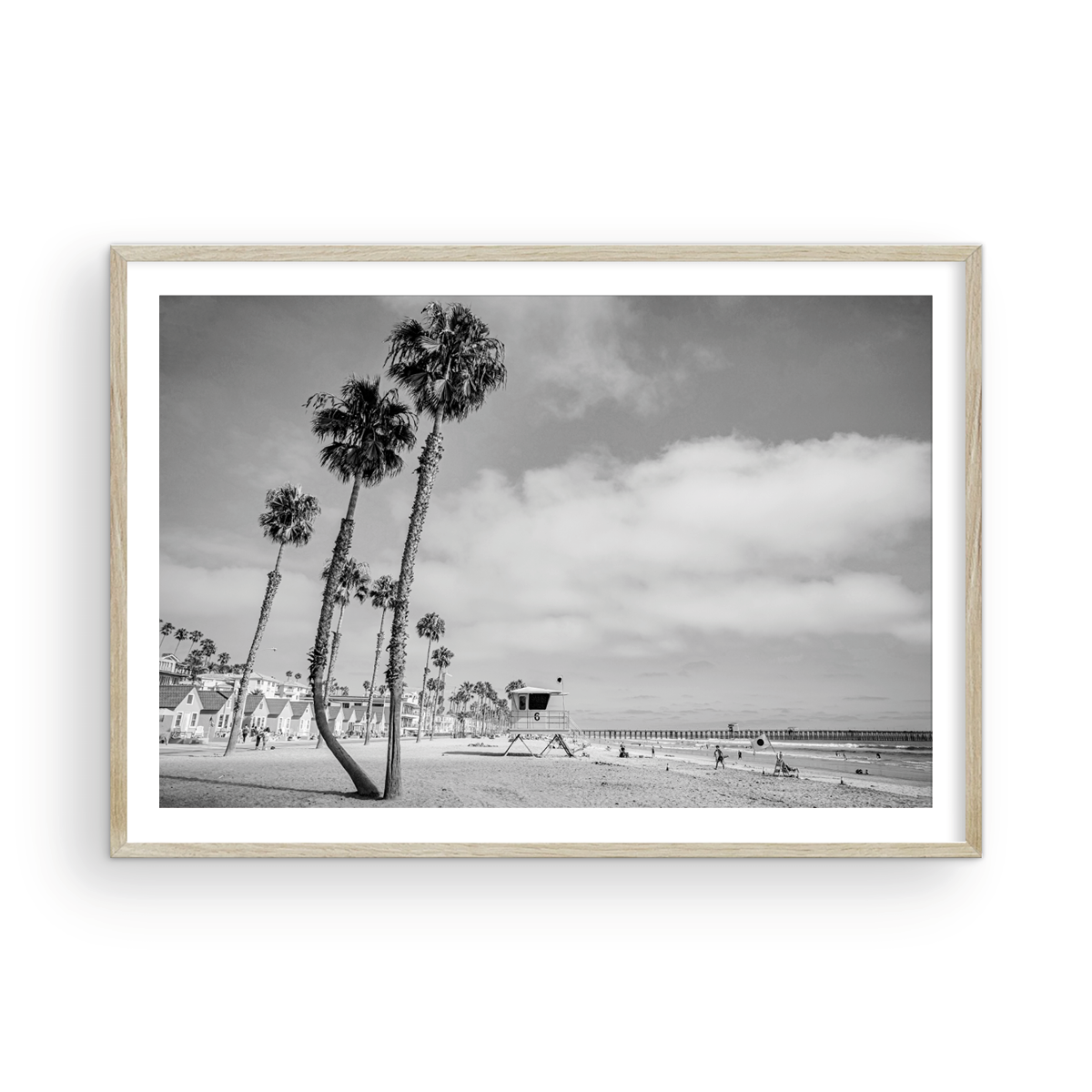 Oceanside, Four: Monochrome