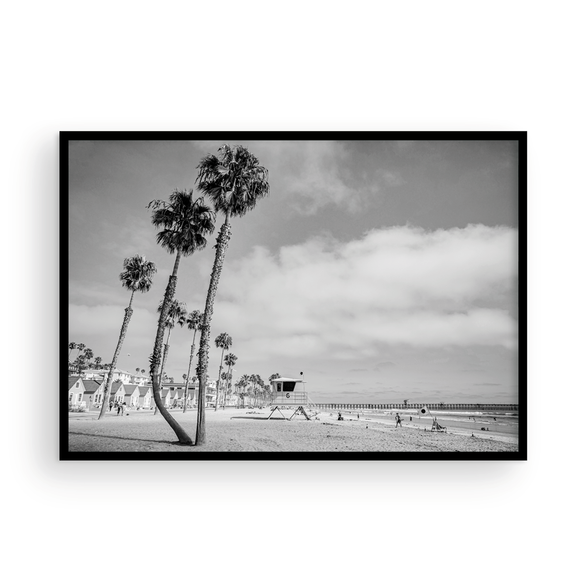 Oceanside, Four: Monochrome