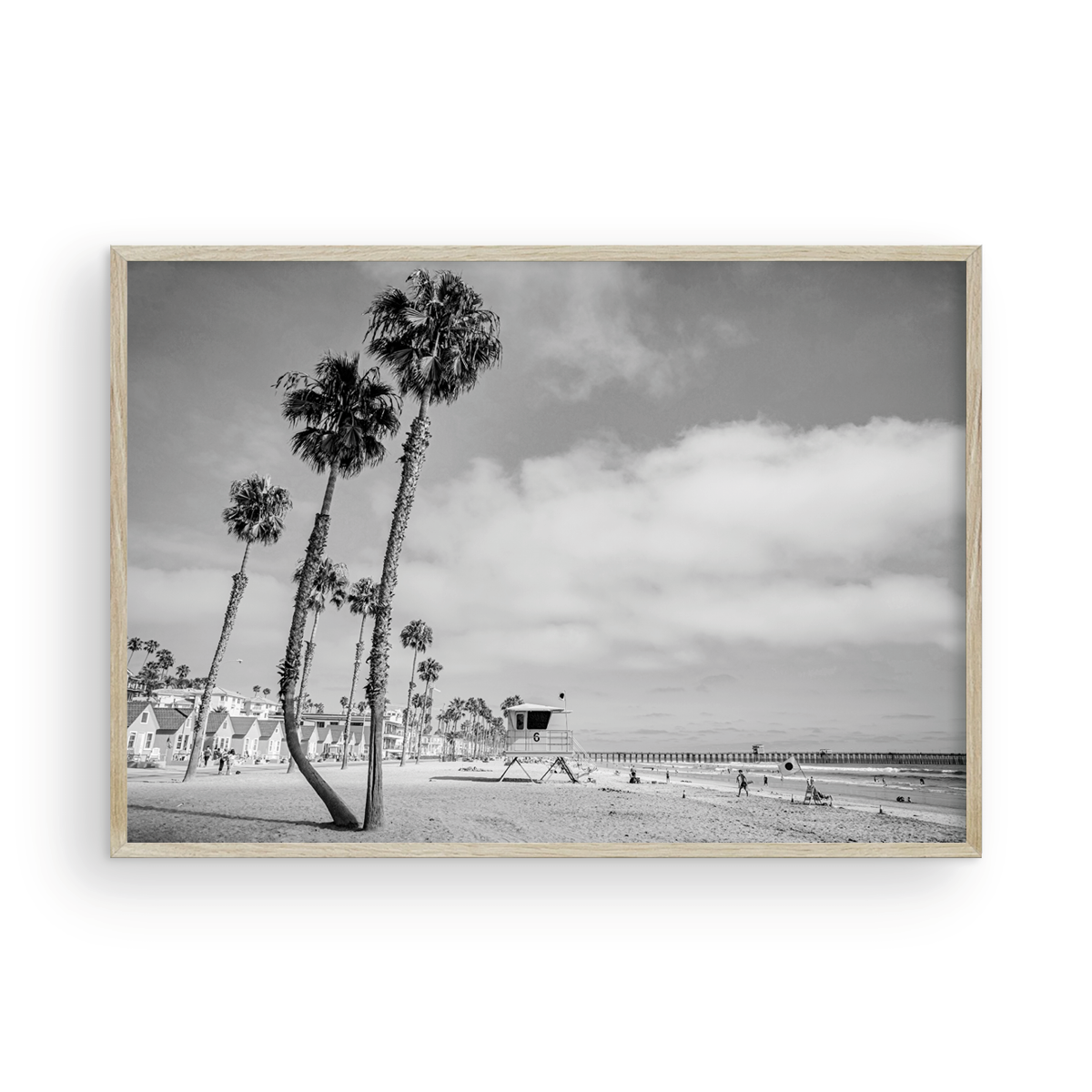 Oceanside, Four: Monochrome