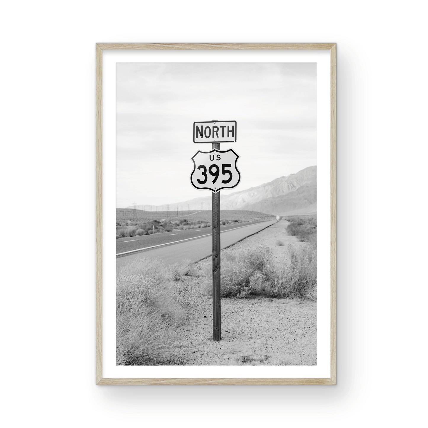 Highway 395, One: Monochrome