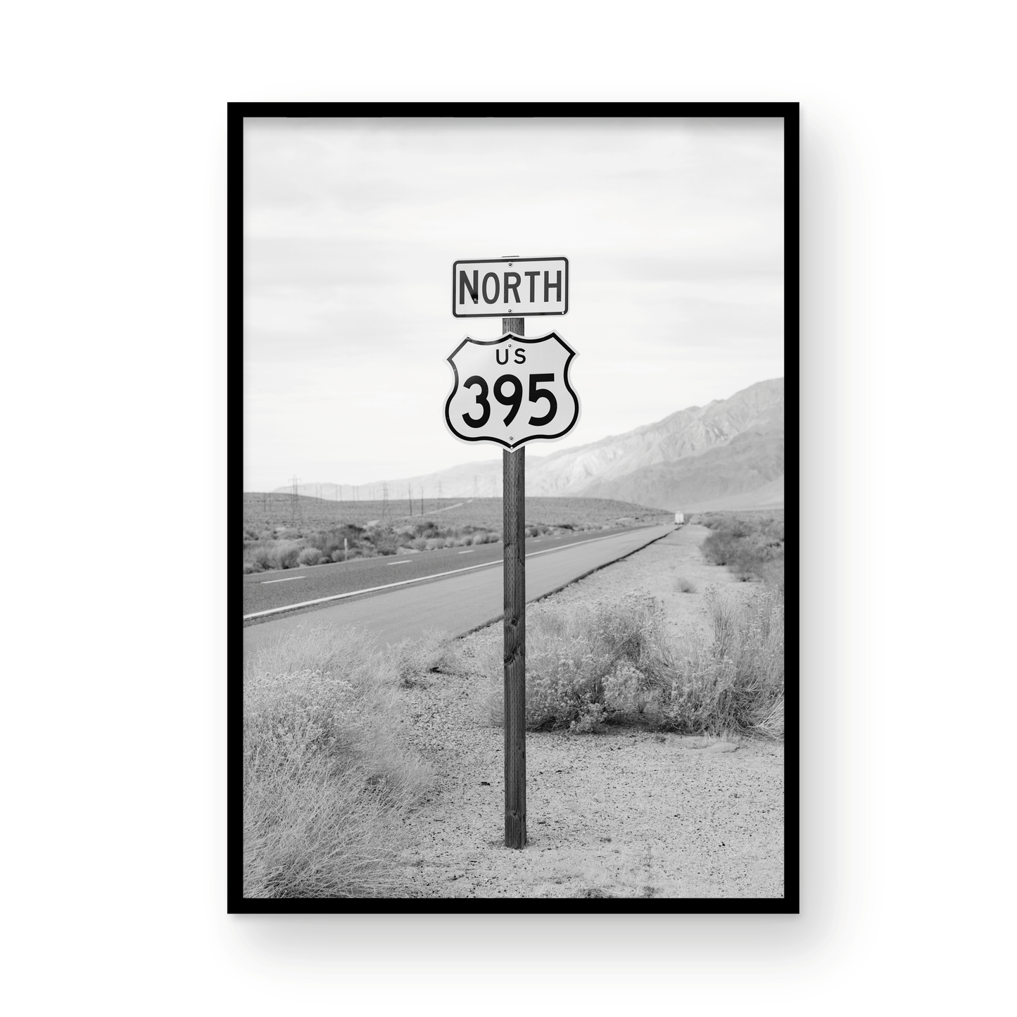 Highway 395, One: Monochrome