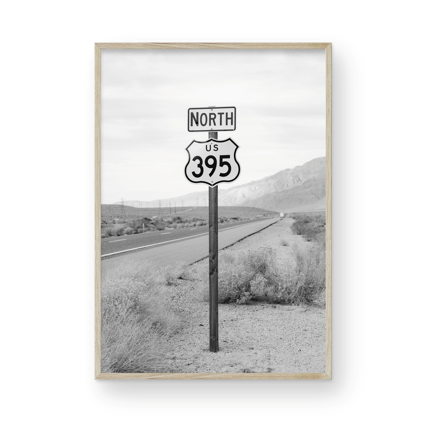 Highway 395, One: Monochrome