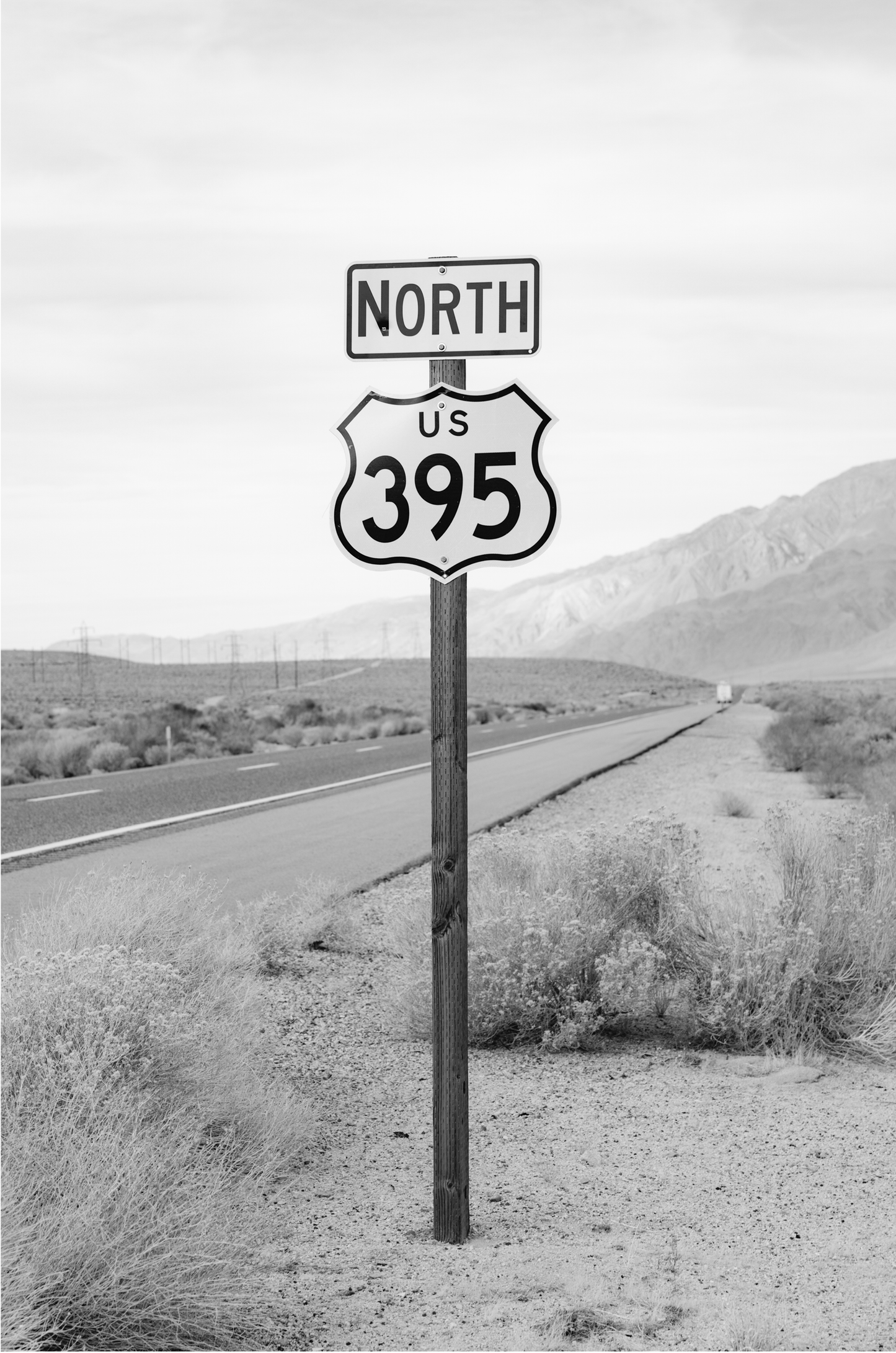 Highway 395, One: Monochrome