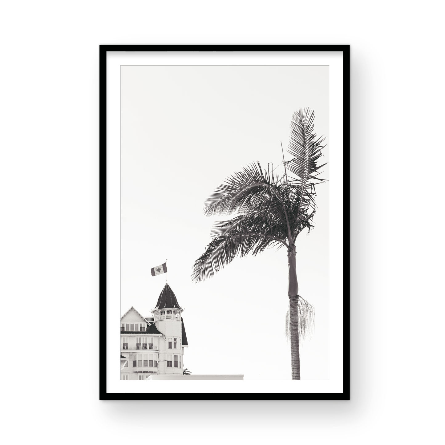 Hotel Del Coronado: Monochrome