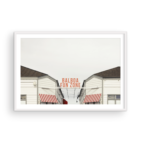Fine art photograph of the Fun Zone in Newport Beach, California by Sharon Williams