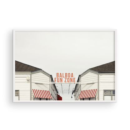 Fine art photograph of the Fun Zone in Newport Beach, California by Sharon Williams