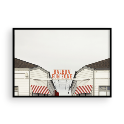 Fine art photograph of the Fun Zone in Newport Beach, California by Sharon Williams