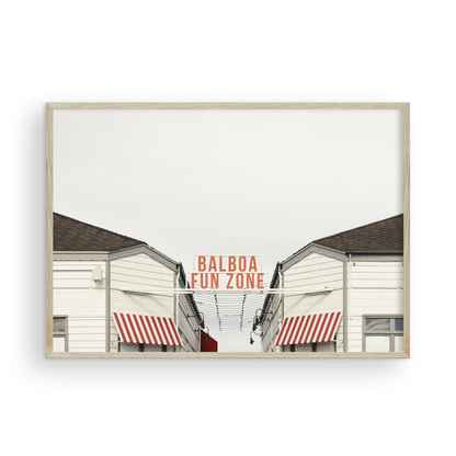 Fine art photograph of the Fun Zone in Newport Beach, California by Sharon Williams