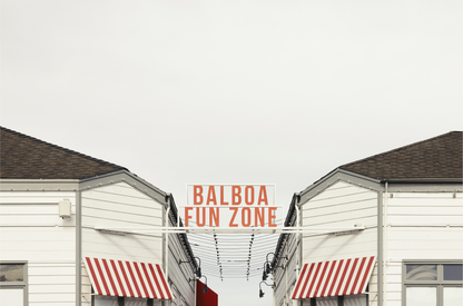 Fine art photograph of the Fun Zone in Newport Beach, California by Sharon Williams