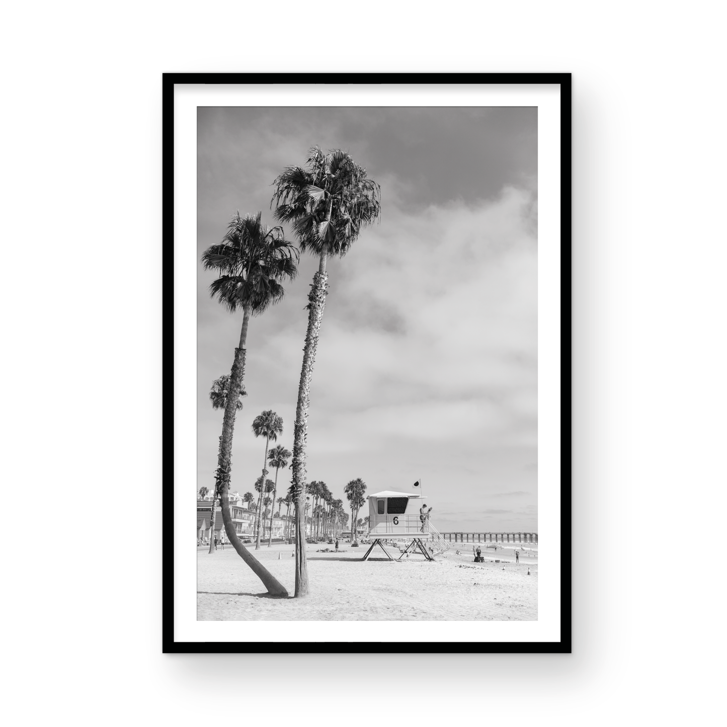 Oceanside, Five: Monochrome