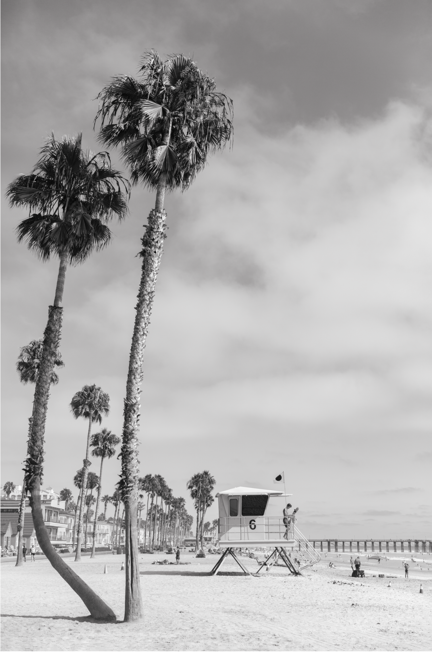 Oceanside, Five: Monochrome