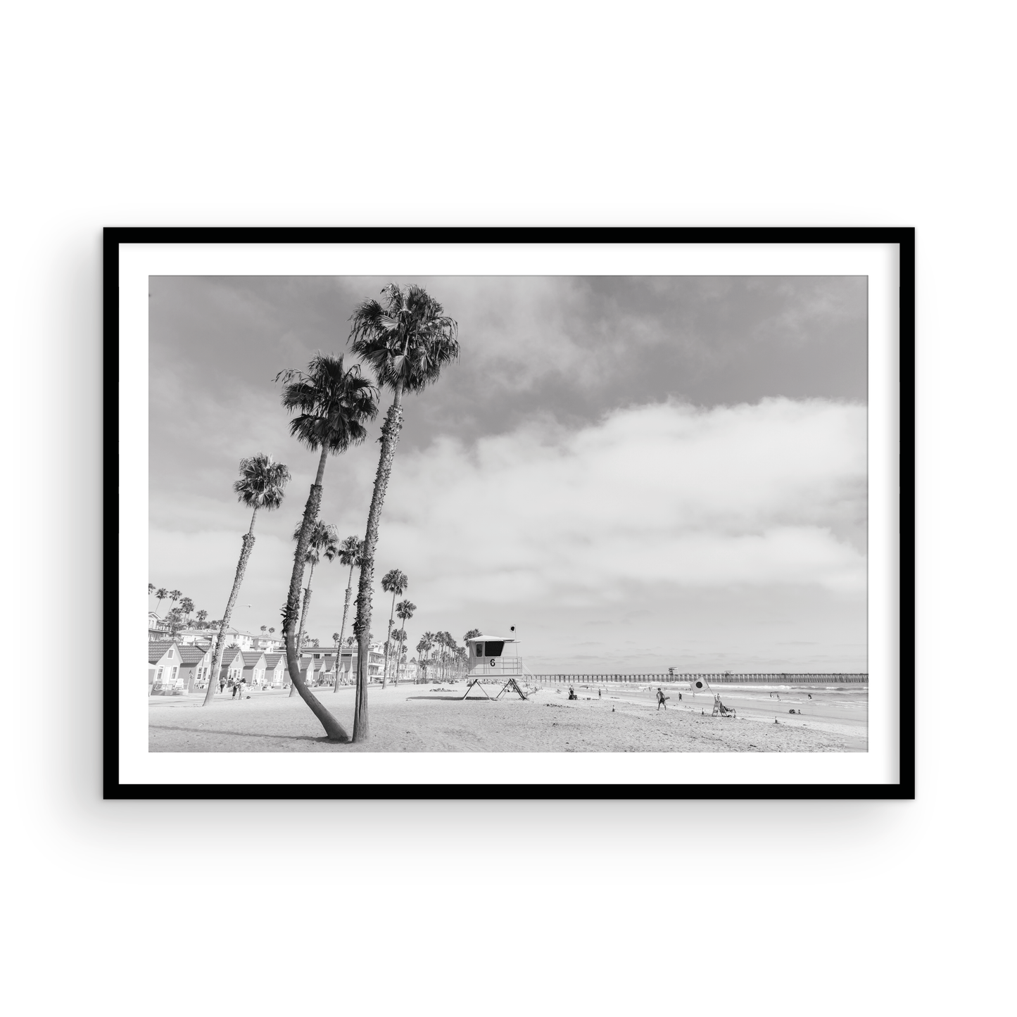 Oceanside, Four: Monochrome
