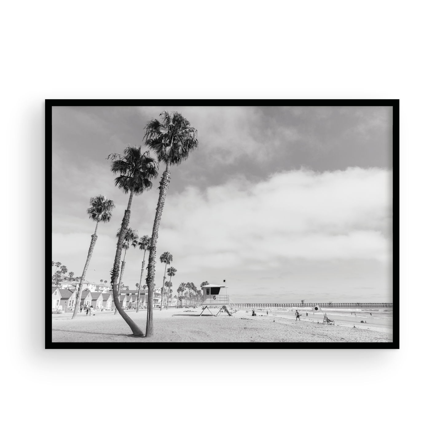 Oceanside, Four: Monochrome