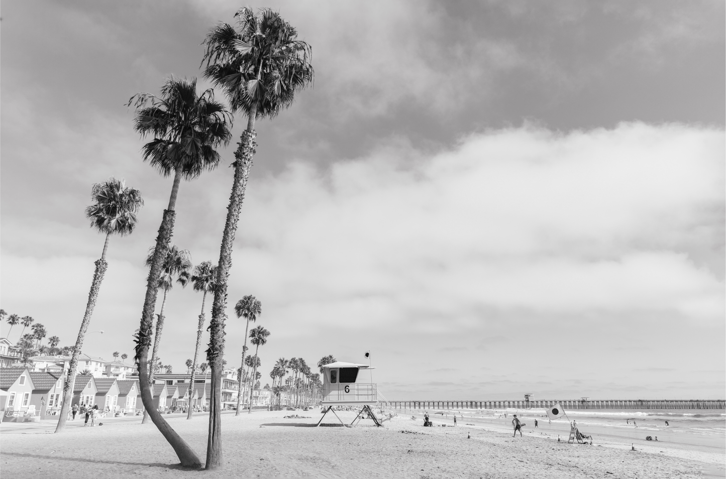 Oceanside, Four: Monochrome