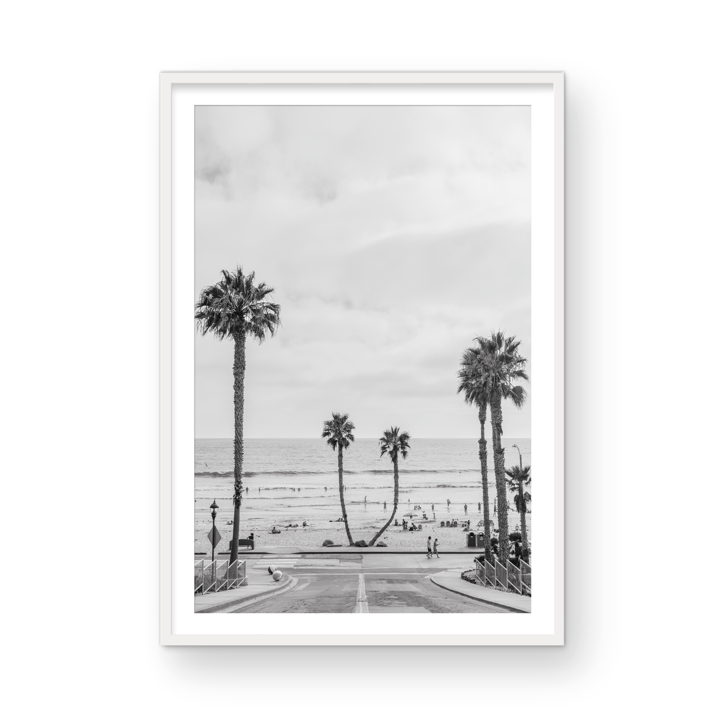 Oceanside, Two: Monochrome
