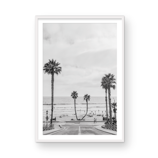 Oceanside, Two: Monochrome